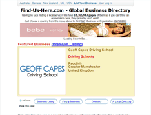Tablet Screenshot of find-us-here.com